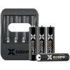 APO Ličio jonų 4xAAA 550mAh baterija su įkrovikliu