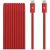 Beats 240W USB-C to USB-C Braided Cable (3 m ) - Rapid Red