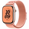 „Apple“ 46 mm „Alpenglow Pink Nike Sport Loop“ laikrodis