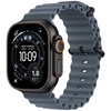 „Apple“ 49 mm „Anchor Mėlyna Ocean Band“ – juodo titano apdaila