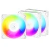 ARCTIC P14 Pro Reverse A-RGB PWM Fan – 140mm, baltas, pack of 3