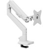 Laikiklis Arozzi Desk Mount | Neo Single - Gas Spring Monitorius Arm AZ-ALZARE-NEO-WT | Tilt, Swivel, Rotation | Maximum weight (capacity) 9kg | Baltas