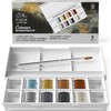 SmartMax Cotman watercolour 1/2 pan metallic pocket set 9pc
