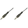 Digitus ASSMANN Audio pajungimo laidas, stereo 3.5mm, 2.50m, CCS, 2x0.10/10, M/M juodas, AK-510100-025-S