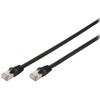 Assmann Digitus CAT 6A S/FTP tinklo kabelis, 0,25 m, Cat6a, S/FTP (S-STP), RJ-45, RJ-45, Žalia
