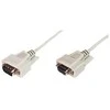 Assmann Electronic ASSMANN duomenų perdavimo prailginimo kabelis D-Sub9 M/F 5,0 m serijinis, suformuotas