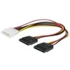 Digitus ASSMANN SATA maitinimo Y laidas, IDE (moleksas) -2x SATA, AK-430400-002-S