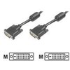 ASSMANN Electronic 3m DVI-D (24+1), 3 m, DVI-D, DVI-D, vyriškas, vyriškas, juodas