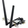 ASUS PCE-AXE5400 PCI-E tinklo adapteris AXE5400 trijų dažnių juostų, 2 išorinės antenos