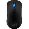 ASUS ROG Harpe Ace Mini belaidė žaidimų pelė, optinis jutiklis, 42,000 DPI, 5 mygtukai, juoda, abiejų rankų, USB Type-C ir Bluetooth ryšys