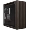 ASUS korpusas PROART PA602 WALNUT WOOD RETRO TG, Mid Tower, permatomas šoninis skydelis, rudas