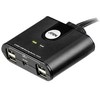 ATEN 2 prievadų USB 2.0 periferinių įrenginių bendrinimo įrenginys, juodas