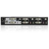 ATEN 2 prievadų USB DVI dvigubo vaizdo KVM jungiklis su garsu ir USB 2.0 šakotuvu (pridedami KVM kabeliai), 2560 x 1600 pikselių, Ethernet LAN, montuojamas į stovą, 10,6 W, 1U, juodas, sidabrinis