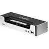 ATEN 2 prievadų USB HDMI KVM jungiklis su garso ir USB 2.0 šakotuvu (pridedami KVM kabeliai), 1920 x 1200 pikselių, WUXGA, 5,35 W, juoda, pilka