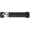 ATEN 4 prievadų USB 3.0 4K HDMI KVMP™ komutatorius su garso maišytuvo režimu, 4096 x 2160 pikselių, 4K Ultra HD, 2,535 W, juodas