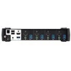 ATEN 4 prievadų USB 3.0 4K HDMI KVMP™ komutatorius su garso maišytuvo režimu, 4096 x 2160 pikselių, 4K Ultra HD, 2,535 W, juodas