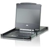 Valiklis Aten KVM konsolė ATEN CL6708MW KVM komutatorius Juodas stovo montavimo galimybės