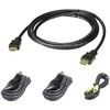 Kabelis Aten HDMI - HDMI 3m juoda
