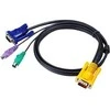 SECOMP ATEN 2L-5203P KVM kabelis VGA PS2 3,0 m 118 colių