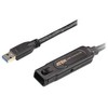 ATEN USB 3.1 Gen1 prailginimo kabelis (10 m), 10 m, USB A, USB A, USB 3.2 Gen 1 (3.1 Gen 1), 5 Gbit/s, juodas