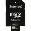 „Intenso Micro SDXC 256GB C10 UHS-I Professional“ + adapteris