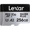 Atminties kortelė Lexar 256GB Micro SDXC Professional Sidabrinis Plus UHS-I A2 V30 U3 4K