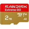 Atminties kortelė Karta SanDisk Extreme Go Micro SDHC UHS-I 2TB A2 / Video Class V30 / UHS-I U1 (SDSQXGN-2T00-GN6MN)