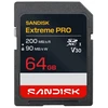 Atminties kortelė Karta SanDisk EXTREME PRO SD UHS-I 64GB sd