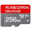 Atminties kortelė Sandisk Ultra PLUS micro SDXC karta 256GB UHS-I, V10, U1, C10, (200MB/s)