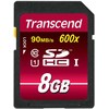 Atminties kortelė Transcend SDHC 8GB Class10 UHS-I 600x Ultimate