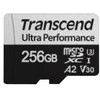 Atminties kortelė TRANSCEND 256GB Micro SD su adapteriu UHS-I U3 A2