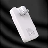 Ausinės Ladowarka jungiama į tinklą GaN Dudao A65Q 65W USB-A / USB-C PD ultracienka - biala