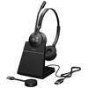 Gn Audio „Jabra Engage 55 SE“ – USB-A MS Stereo, EMEA/APAC, Belaidės, 40–16000 Hz, Biuras / Skambučių centras, 83 g, Ausinės, Juodos