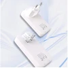 Ausinės Ladowarka jungiama į tinklą GaN Dudao A65Q 65W USB-A / USB-C PD ultracienka - biala