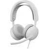 Ausinės Logitech Zona su laidu 2 verslui, laidinis, baltas
