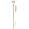 Ausinės „Sennheiser MKE ESSENTIAL BEIGE EW“ – miniatiūrinis visakryptis mikrofonas, smėlio spalvos, su 3,5 mm jungtimi