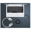 AV Ugreen adapteris AUX UGREEN garso skirstytuvas ausinėms + mikrofonui į 3,5 mm mini lizdą, 28 cm