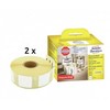 Avery Zweckform Avery A1933083 25 x 25 mm ritinys baltų patvarių poliesterio etikečių, skirtų Dymo LabelWriter™