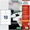 Avery Zweckform Avery 4820, PVC, Permatomas, 90 mm, 54 mm, 50 vnt.
