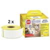 AVERY Avery A1933081, Baltas, Rectangle, Permanent, Juodas on baltas, Roll, Polyester