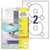 Avery Zweckform ETYK.ZF 6043 DIA.117 CD balta 25ARK ETYKIETA - 6043-25