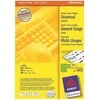 Lipnios etiketės Avery Zweckform, A4, 210x297mm, 1 etiketė lape, 100 lapų, žalios spalvos