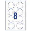 Avery Zweckform „Avery L4881-20“, balta, apvali, nuimama, A4, lazerinis, 8 vnt.
