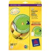 Avery Zweckform 25 vienetų kompaktinių diskų (DVD) etiketės