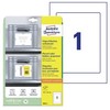 Avery Zweckform 8003-5 220 x 160 mm Polypropylen Weiss Hellgrau 5 St. Permanent