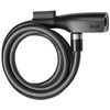 None AXA kabelinė spyna RESOLUTE 1x120, juoda, su raktu