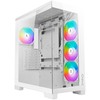 Azza Cove korpusas 570W Baltas (CSAZ-570W)