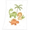 Baby Best Babybest Dinos Fleece antklodė - 75 x 100 cm