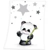 Baby Best Kocyk su mikrofibry 75x100 Panda 8739 bambus gwiazdki pled dziecięcy