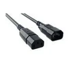 Bachmann prailgintuvas H05VV-F 3G1.0mm², L: 0.75m juodas C13/C14 (19.07.2870)